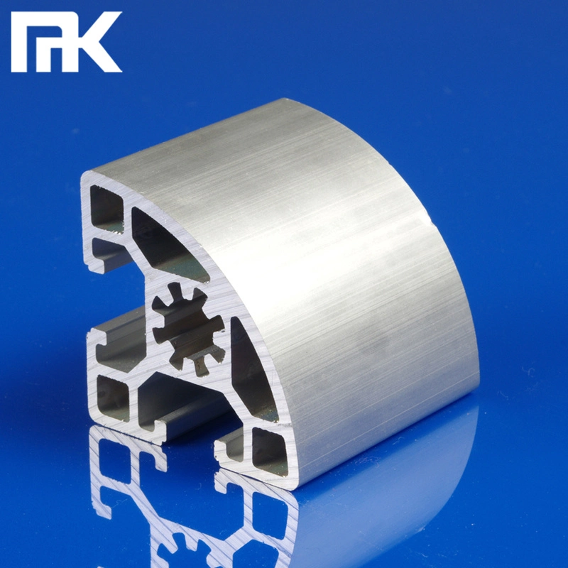 Mk-10-4545r 45X45r Industrial Automation Equipment Frame Material European Standard Assembly Line Fan-Shaped Corner Aluminum Profile