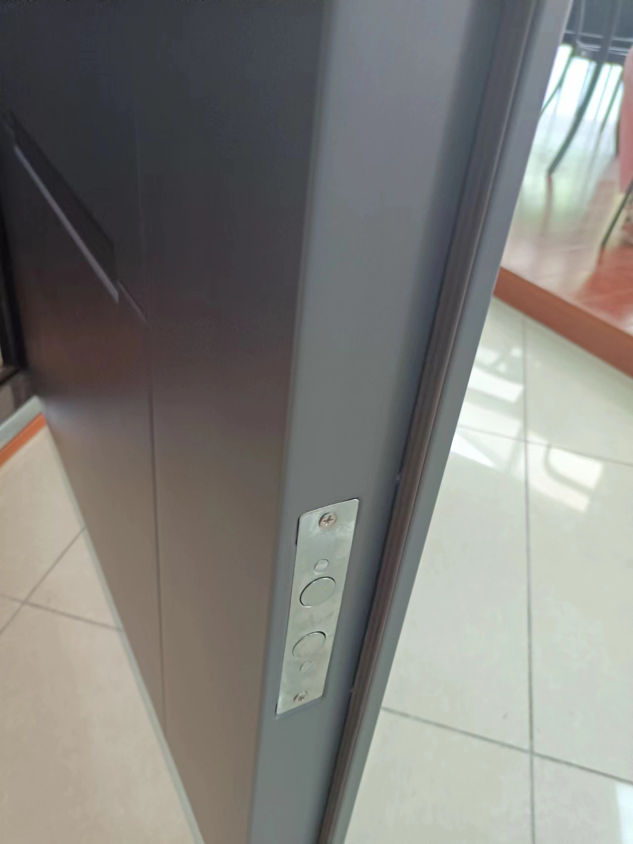 Supplier Turkey Security Doors Modern Exterior Steel Double Door