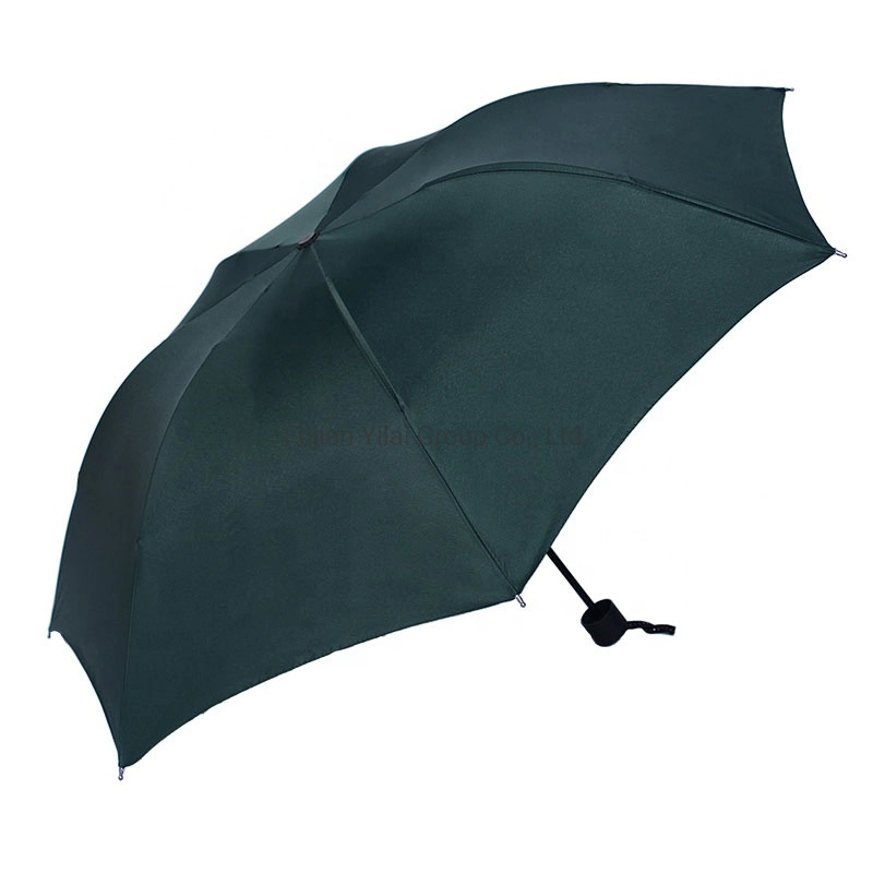 Wholesale/Supplier Custom Logo Clear Umbrella Transparent 3 Folding Umbrella