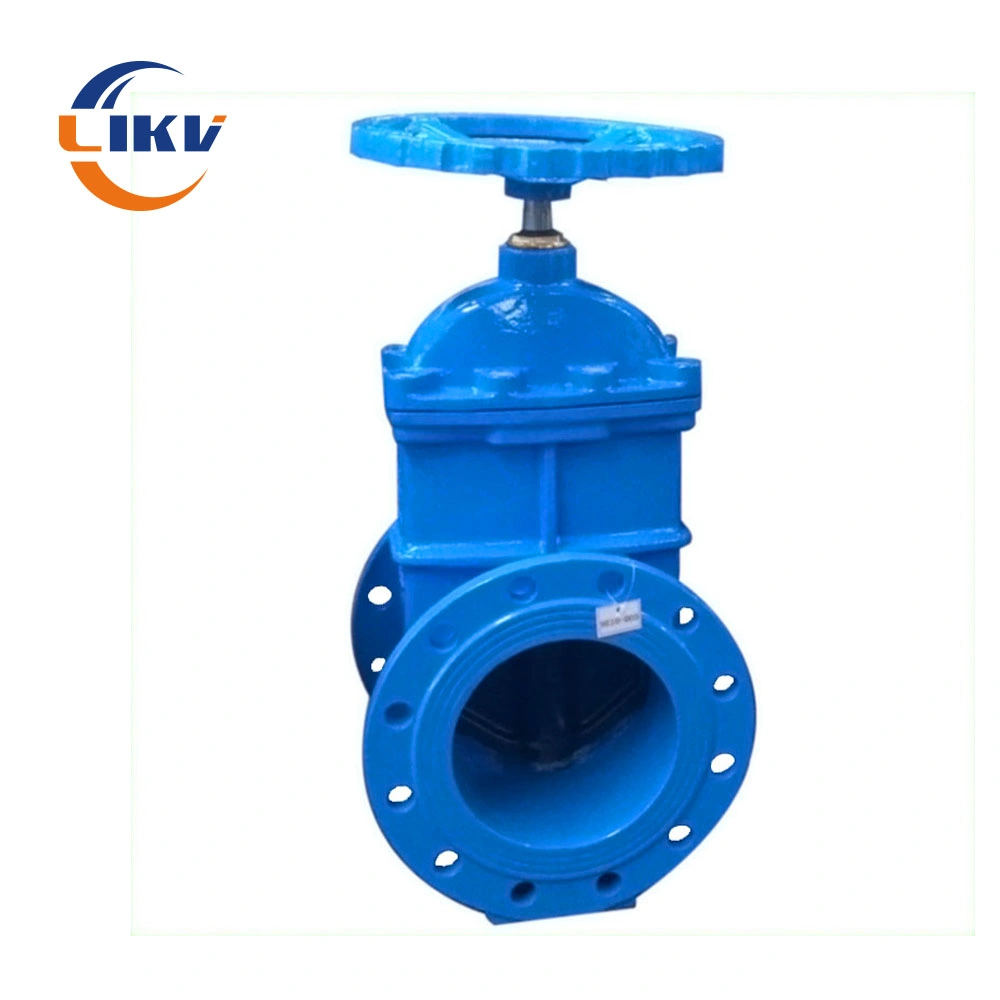 Manufacture Flanged Ductile Iron Resilient Seat Gate Valves for PVC Pipes