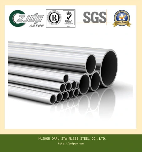 Fabricante China 304L (1.4306) 316L (1.4404) 904L S32750 S31803 S32205 Seamless Tubo de acero inoxidable tubo soldado y