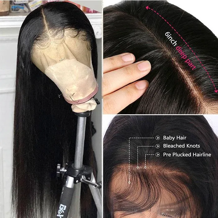 Al por mayor encaje frente pelo humano Wiss Cabello brasileño barato completo Encajes pelo humano Wig