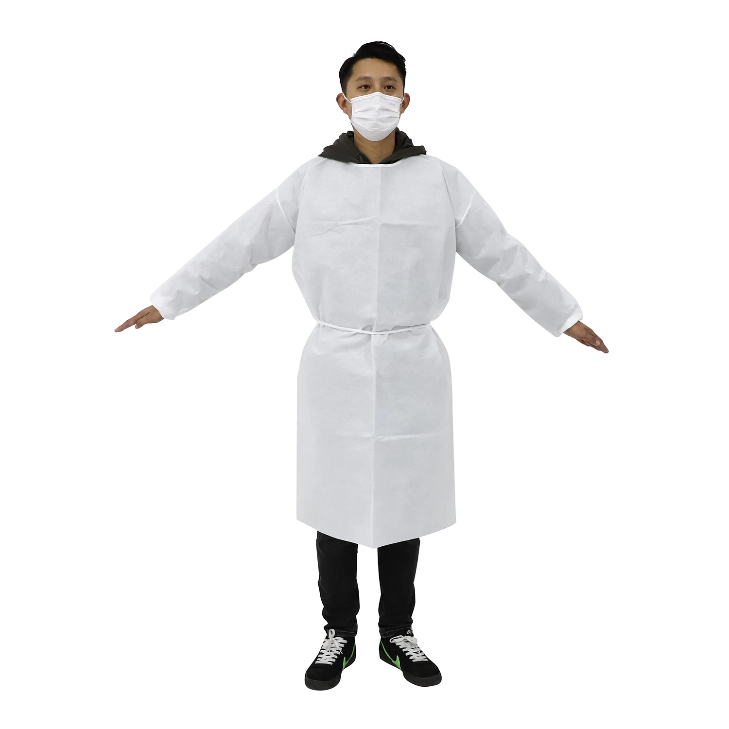 Medical Disposable Surgical Gown Non-Woven Fabric Isolation Suit Protective Clothing SMS Meltblown