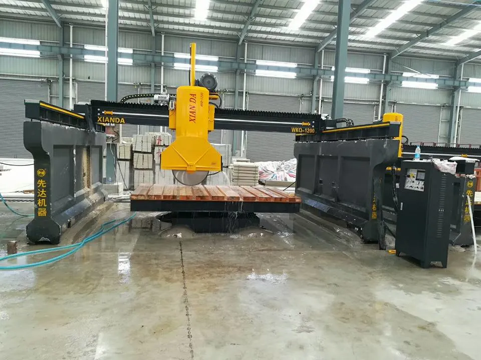 Middle Block Cutting Machine Cutting Thick Slabs and Paving Stones Machine