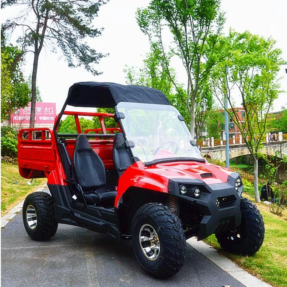 Cheap déplacement Commercial Cargo ATV adulte 4X2 Motocycle de camions de tricycle UTV