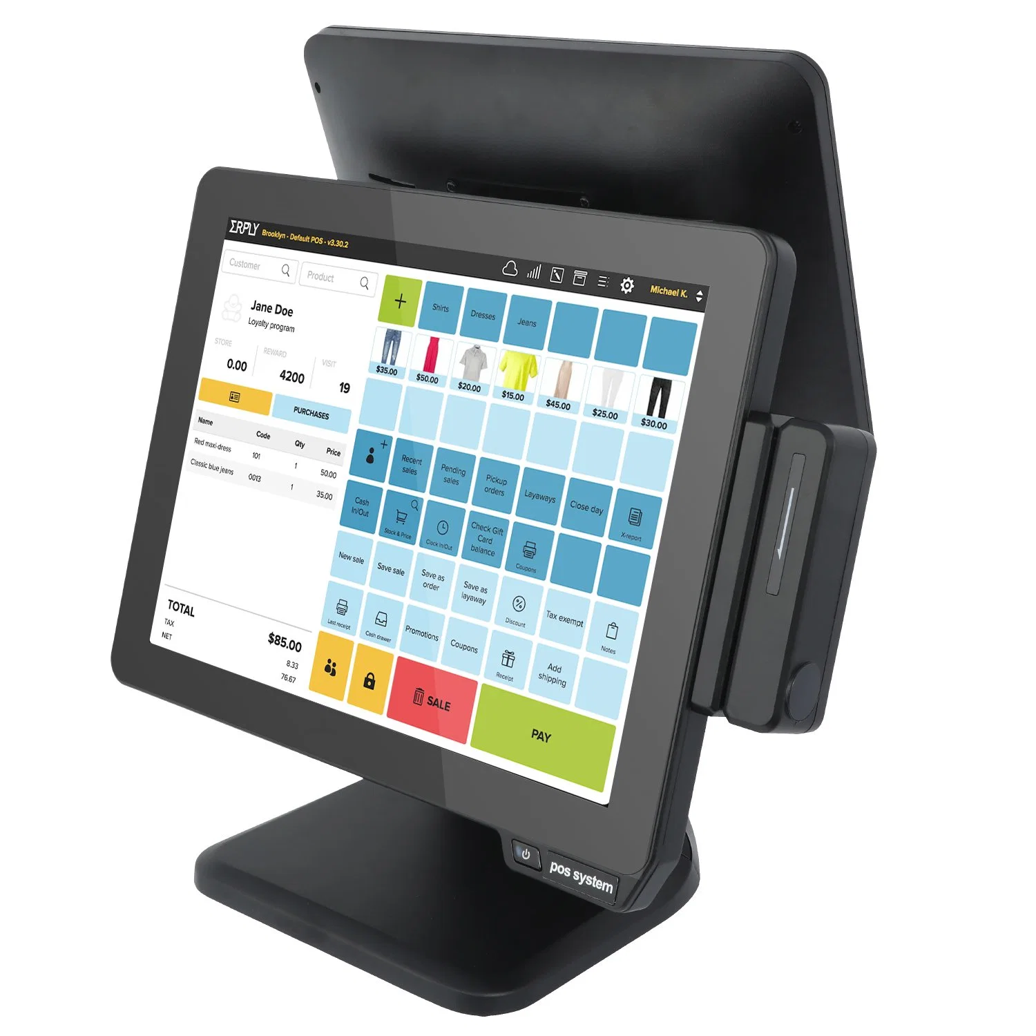 Smart Design Touch Point of Sales Restaurant Point of Sale System(e)