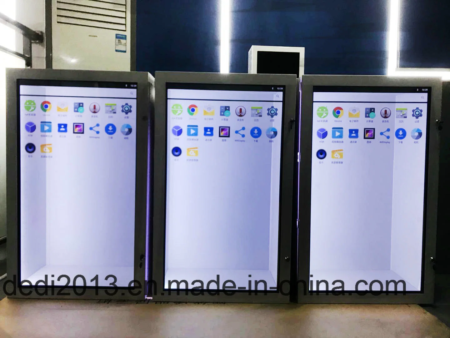 43inch Transparent LCD Screen Display /LCD Video Showcase Display for Show