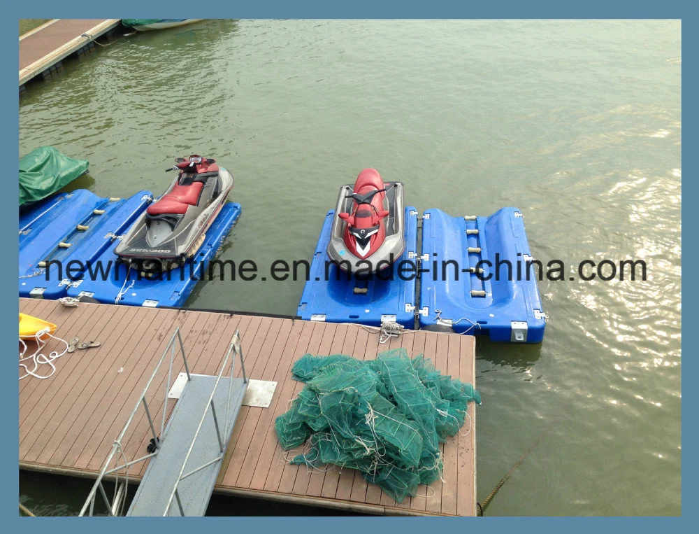 Motorboat Foam Filled Floating Dock / Used to Lift The Jet Ski