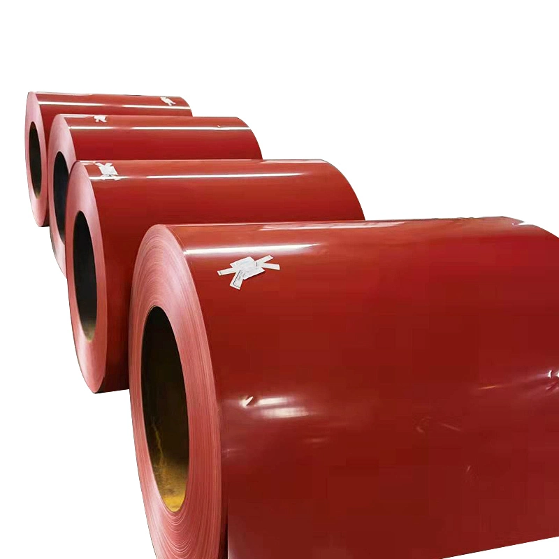 Thickened Galvanized Color Coated Steel Coil/Sheet/Plate/Strip with Ral Color 0.12-1.2mm Q235 Q345