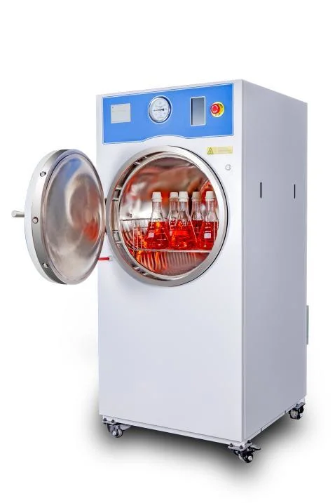 El esterilizador a vapor Autoclave/cilíndrico horizontal esterilizador de vapor a presión con la impresora