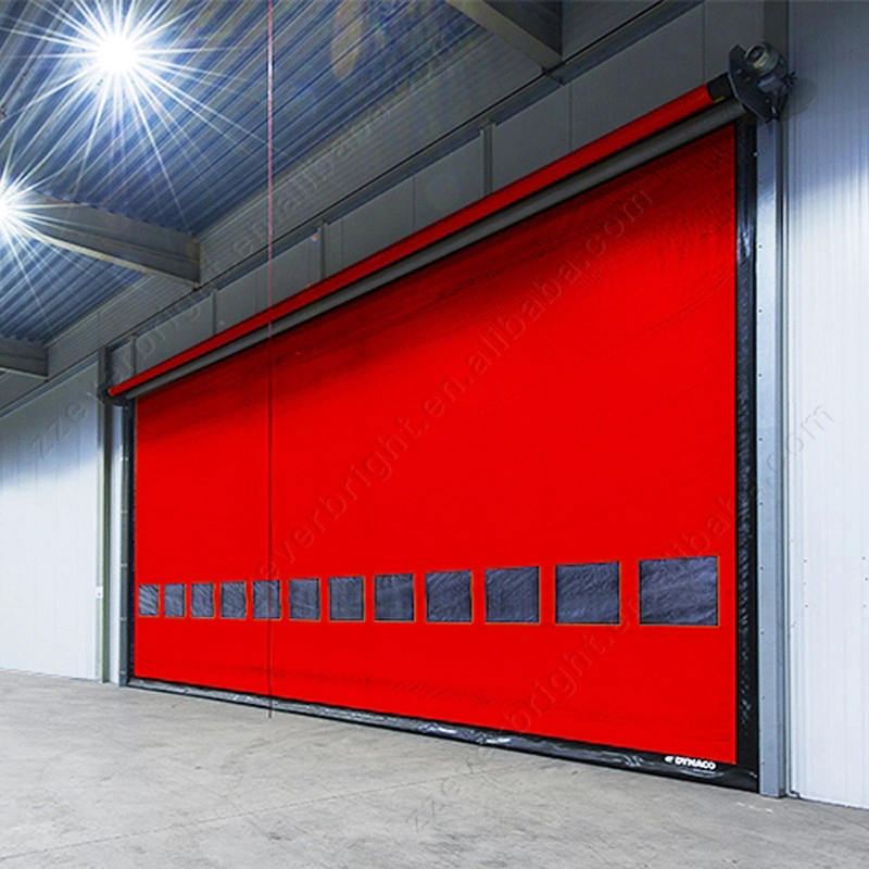 Automatic Fast Industrial PVC High Speed Sheet Shutter Door