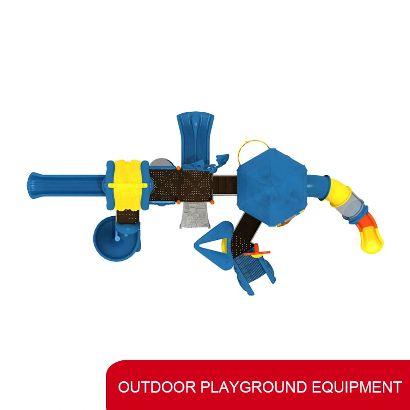 Hot Selling Plastic Playground Kids Slides Equipment Outdoor Plastic Playground