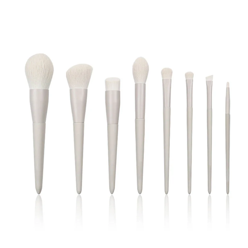 Brosse de maquillage cosmétique Wholesale Wood Handle Foundation