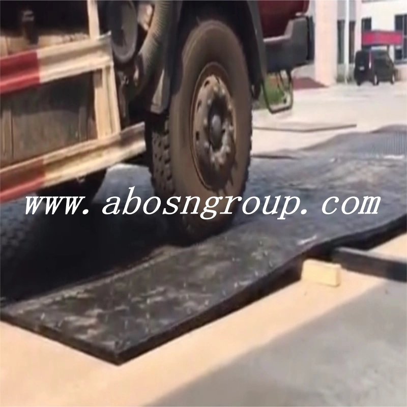 Composite UHMWPE Tracked Vehicle Ground Protection Mats Tuff Mats Factory