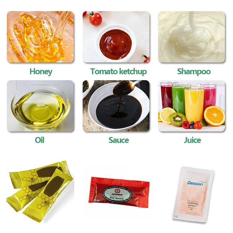 Water Salad Sashe Sauce Shampoo Shisha Molasses Shrimp Paste Sj Automatic Small Milk Oil Soup Soy Liquid Packing Machine