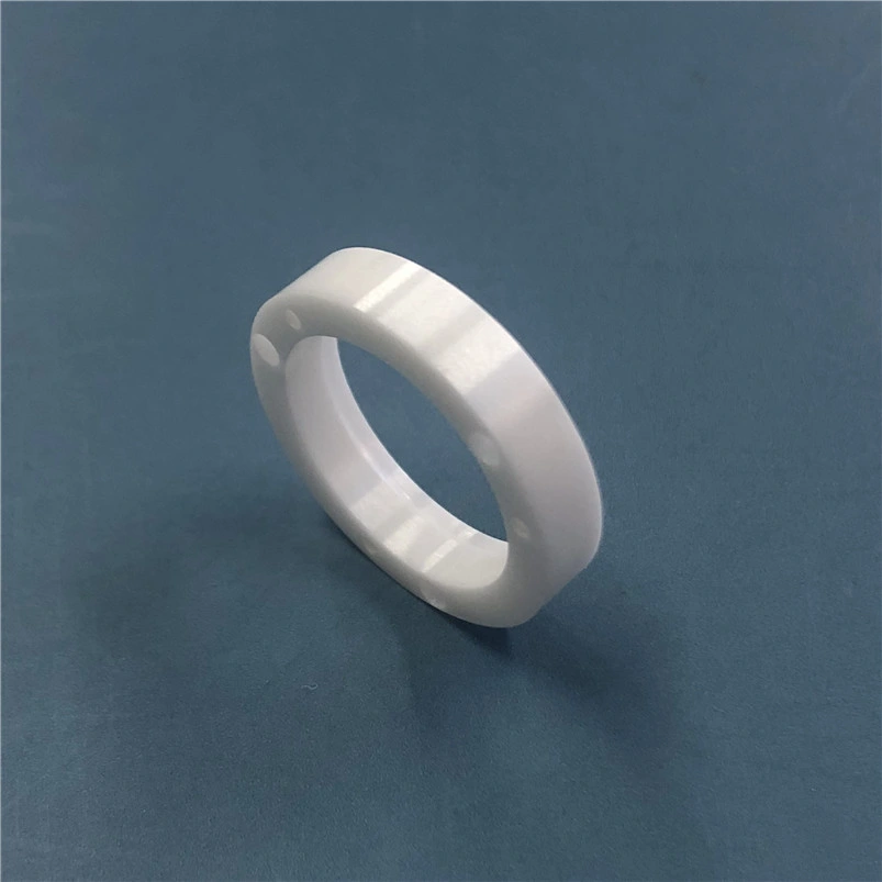 High Hardness Finish Processing Zirconia Ceramic Ring Wear-Resistant Insulation Ceramic Parts Sealing Gasket Support to Map Customization