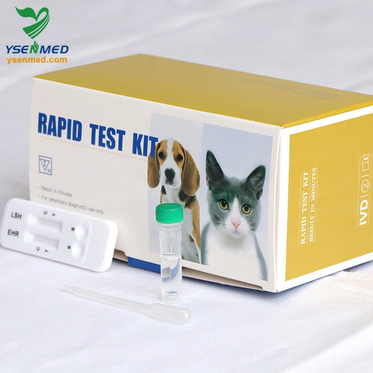 Equipo médico tiras de prueba rápida FIV Ab Inmunodeficiencia felina