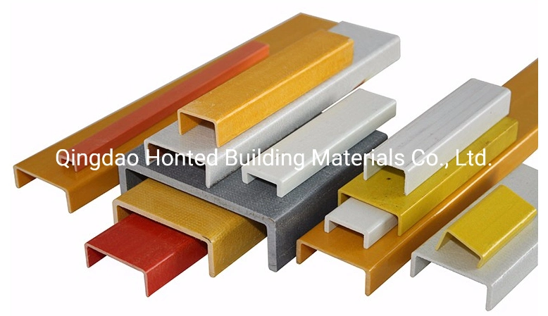 Fiberglass Profile Black Yellow Green Red White Gray Technique Floor Plastic Color Material Origin Glass Fiber / GRP / FRP Fibreglass Extruded Pultrusion