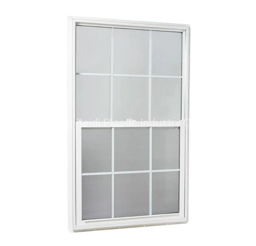 2022 Space Saving CE Approved Touch Lock Clear Float Glass UPVC Sliding Iron Window Grill Color for Office Building