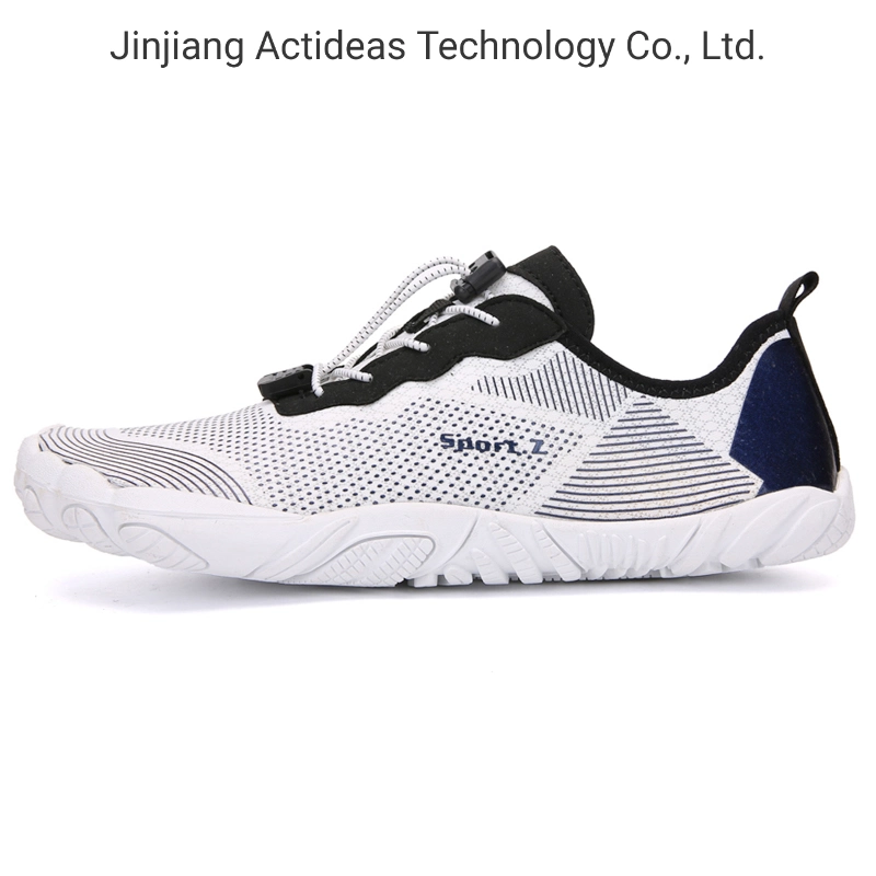 China Personalizada de Fábrica piscina sapatos de água de Design de moda a cor branca Calçado de praia para homens