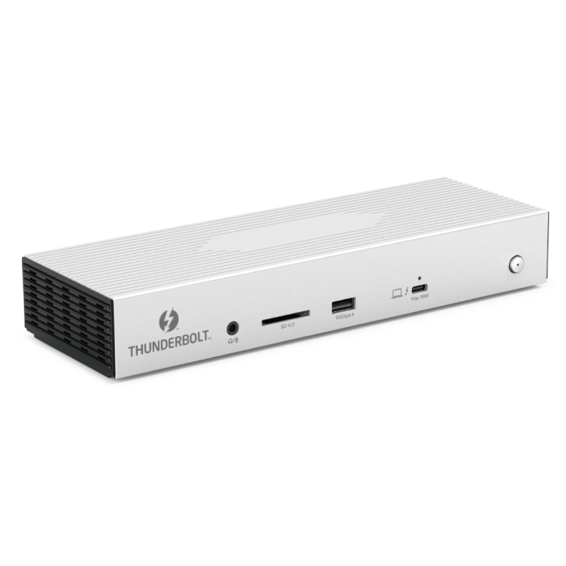 Fabricante certificado por Intel Official Nueva Versión 40Gbps Thunderbolt 4 Quad Pantalla 2,5g 14 en 1 SD4,0 Estación de acoplamiento personalizada del ordenador