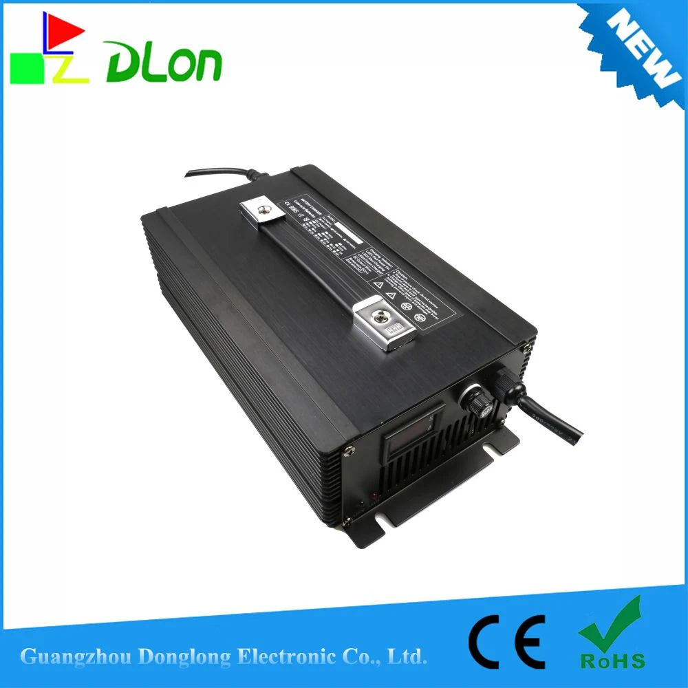 1500W 12V80A Li Polymer Battery Charger 12V Lead Acid Charger for Electric Forklift, Electric Vehicles