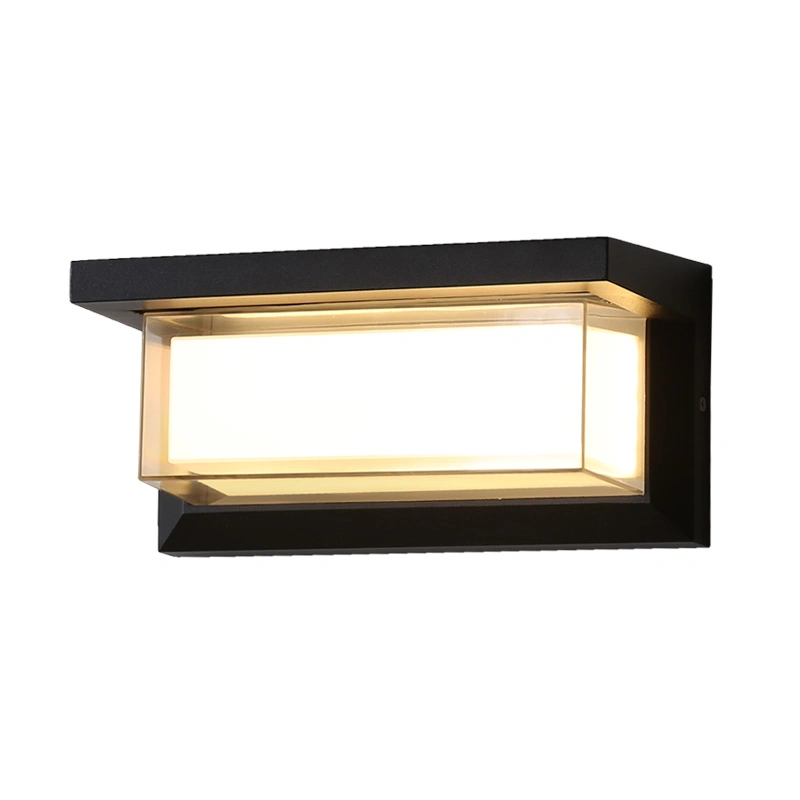 Moderno Fancy Design rectangular Wholesale 15W Luz de pared LED de aluminio