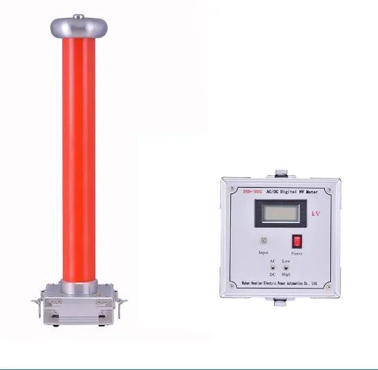 Sgb-C 200kv AC/DC Digital Kv Meter High Voltage Divider High Precision AC DC Digital Voltage Meter