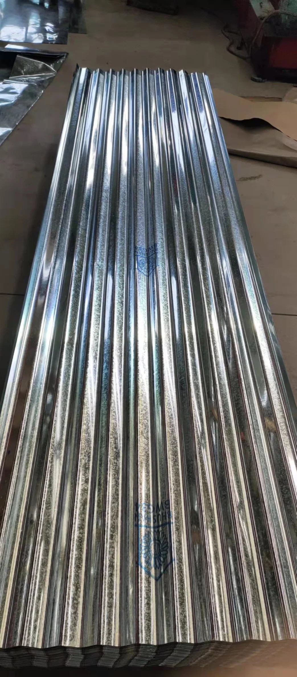 O Telhado de aço corrugado galvanizado Gi folhas de material de construção