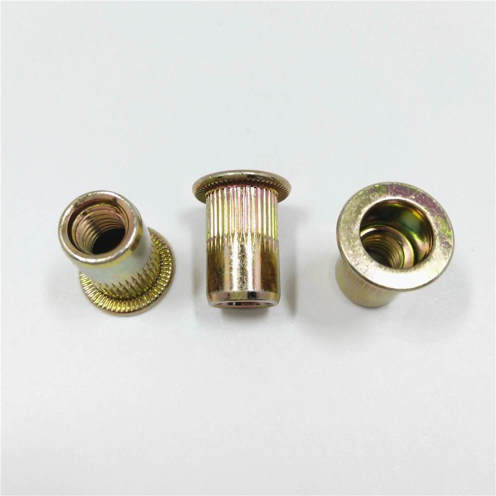 Rivnut Carbon Steel Nutsert Rivnut Rivet Nut Insert Nut with Knurled Body