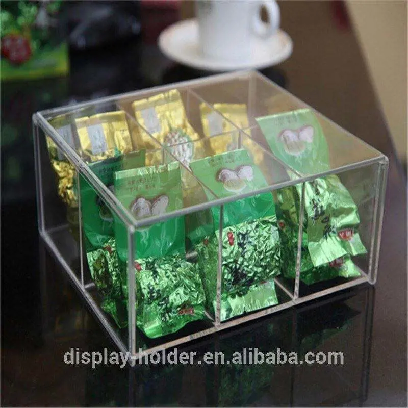 Custom Made High quality/High cost performance  Clear Acrylic Storage Box with Lid