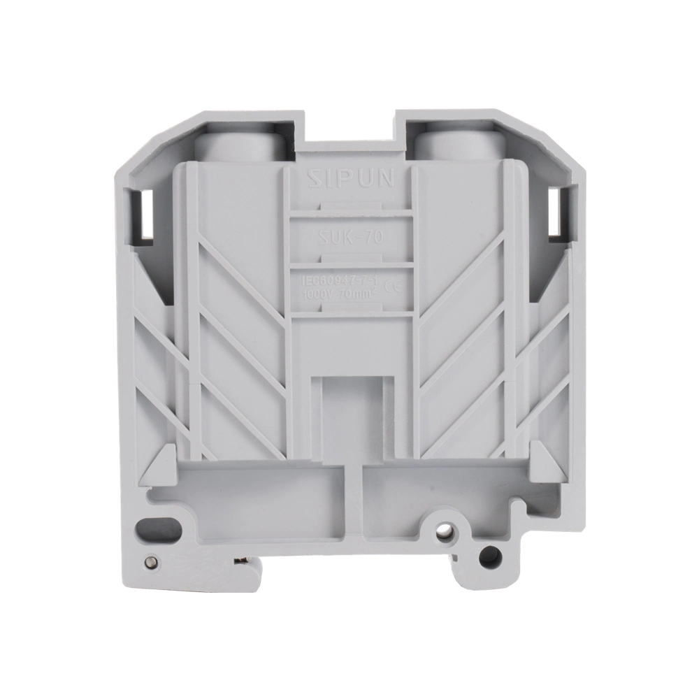 UK Series 70mm Screw Type Wire DIN Rail Universal Terminal Blocks