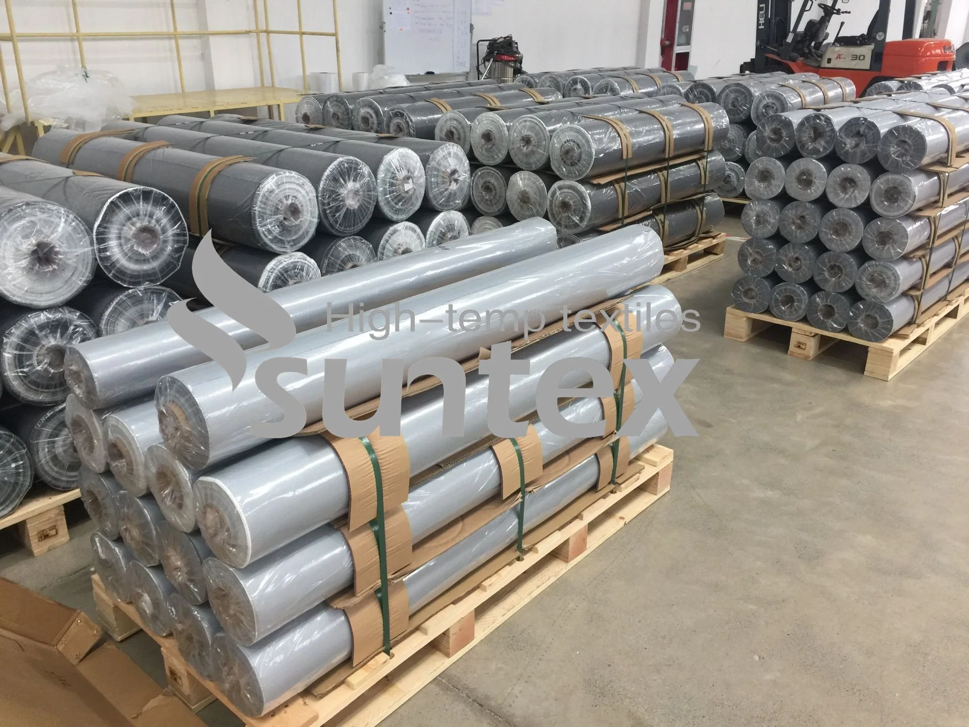 Fireproofing Grey Colored Electrical Insulation Fiberglass Rolls Fiberglass Fabric Cloth