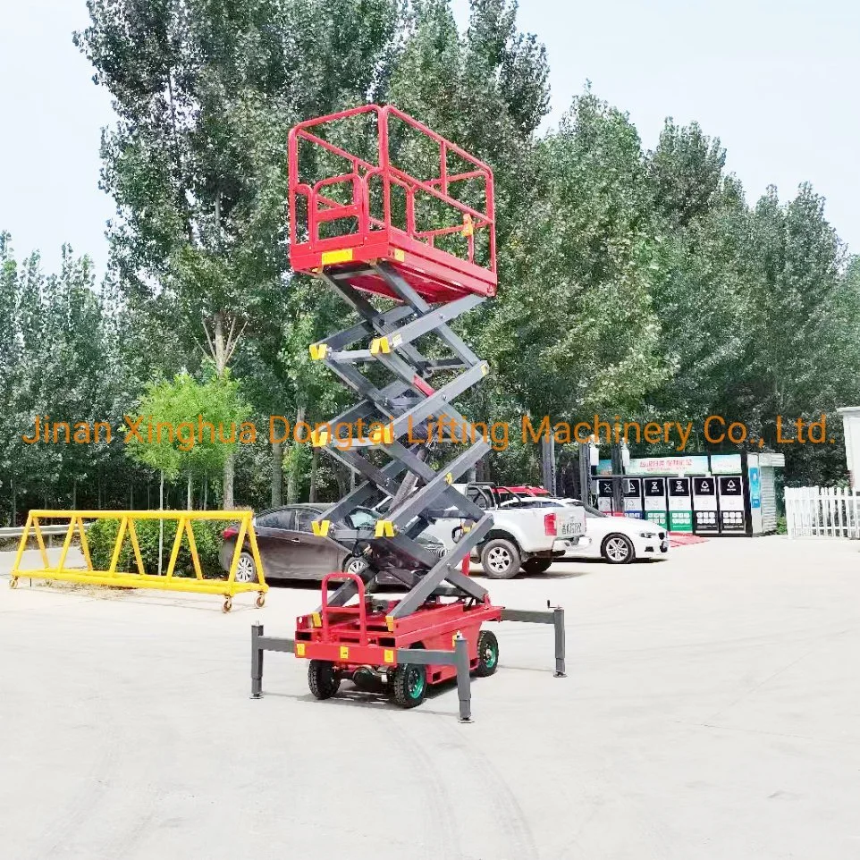 12m Mobile Hydraulic Scissor Lift Mobile Hydraulic Scissor Mobile Lift Platform