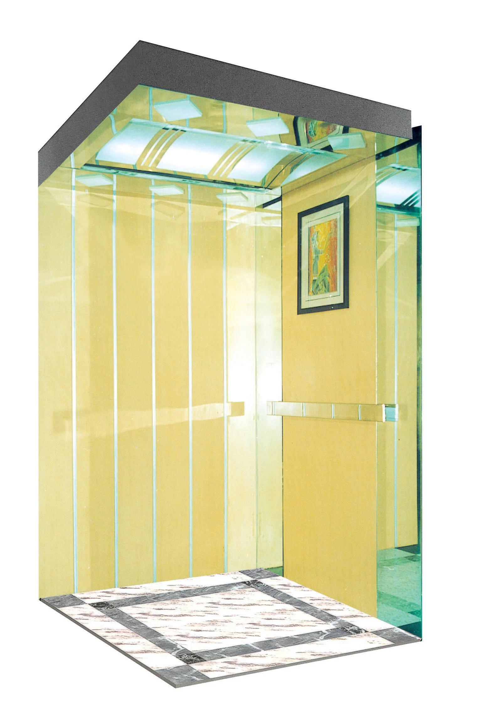 China Luxury Commercial Hotel Lift Residential Passenger Elevator Lift