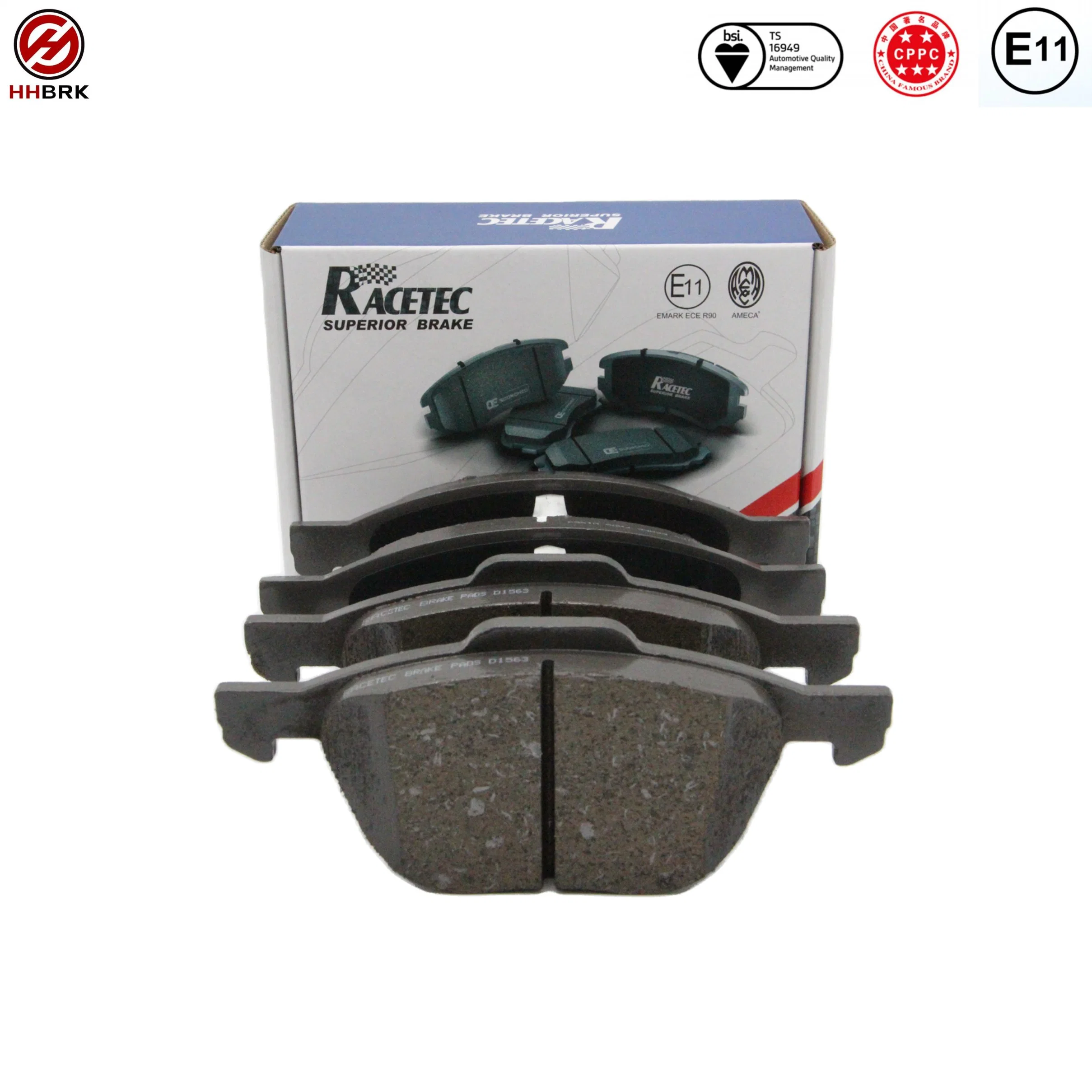 Wholesale/Supplier Auto Parts Ceramic Auto Brake Pad for Nissan Mazda Ford Volvo D1044