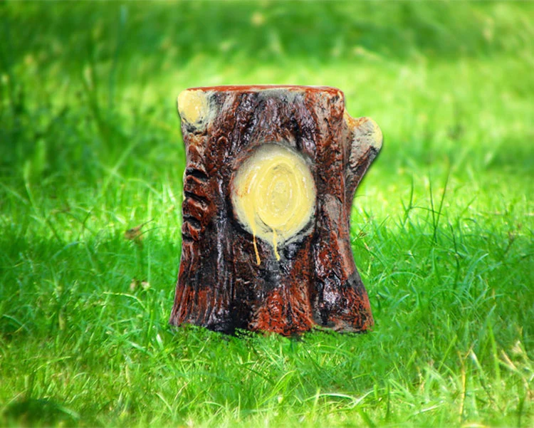 Outdoor Tree Stump Shape Garden Speaker PA System Waterproof Lawn Speaker