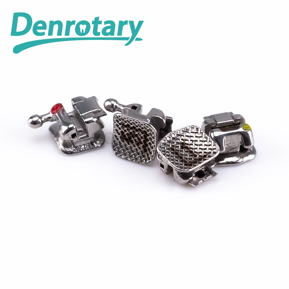 Suporte Autoligado Dente Ortodoncia Auto Ligating Suspensórios Roth Self-Ligating escoras de Dentes Ortodôntico