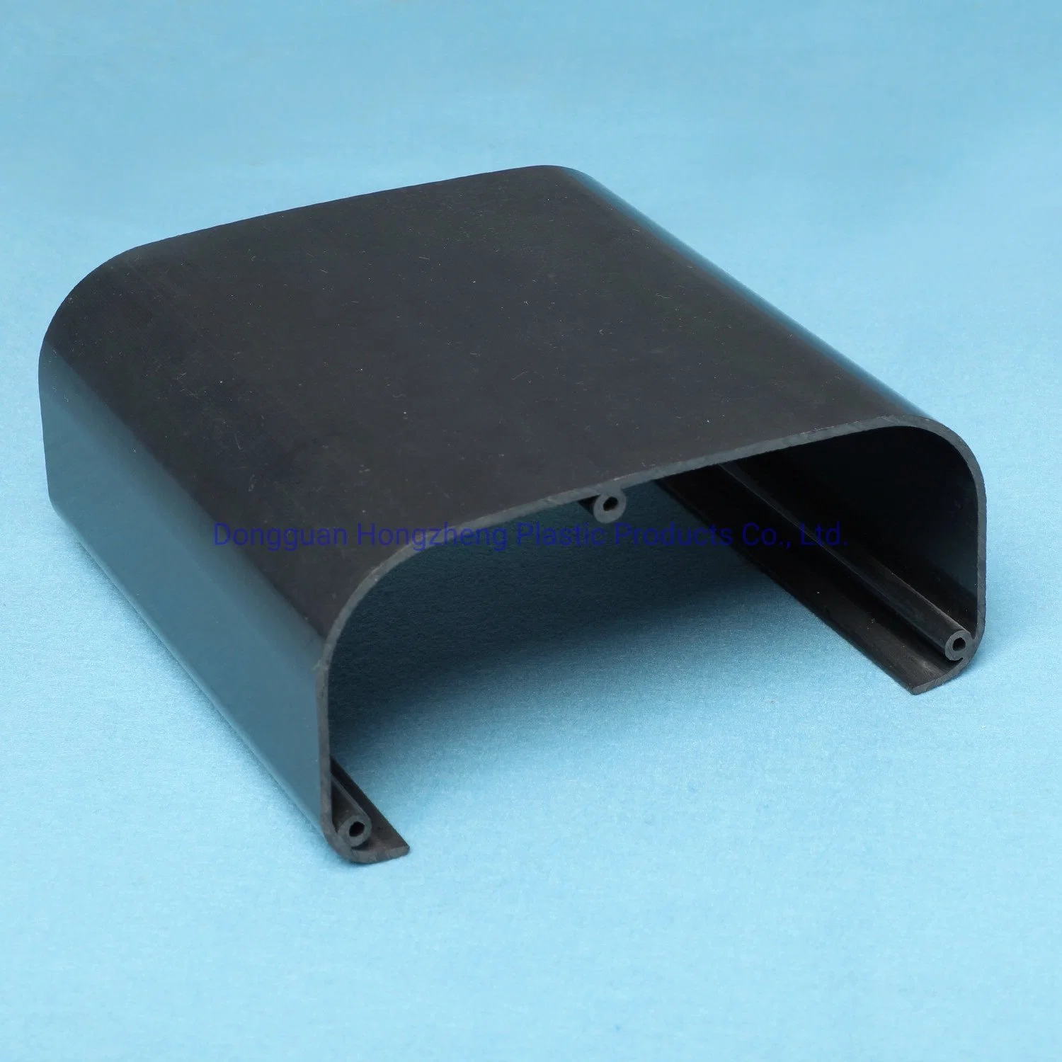 Black PVC Profile Extrusion Parts for Wire Fixed