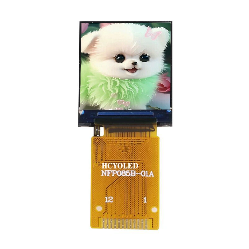 Versatile and Compact 128X128 Color 0.85" TFT LCD Panel Display