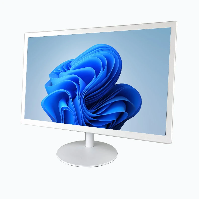 White 21.5 Inch LCD Monitor Desktop Computer Medical Display VGA HDMI Input OEM