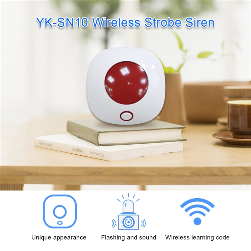 Wireless Acousto-Optic Alarm Smart Tuya APP Indoor Smart Strobe Siren