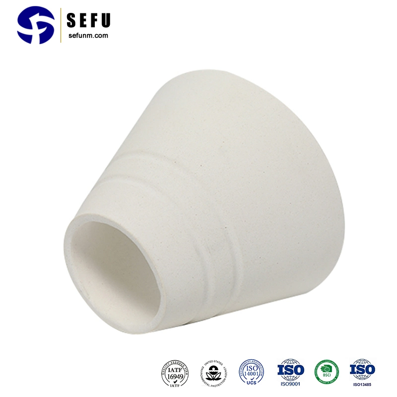 Sefu Foundry Ceramic Filters China Pouring Cup for Casting Supply in Stock Wear-Resistant Alumina Casting Pouring Cup by Sea