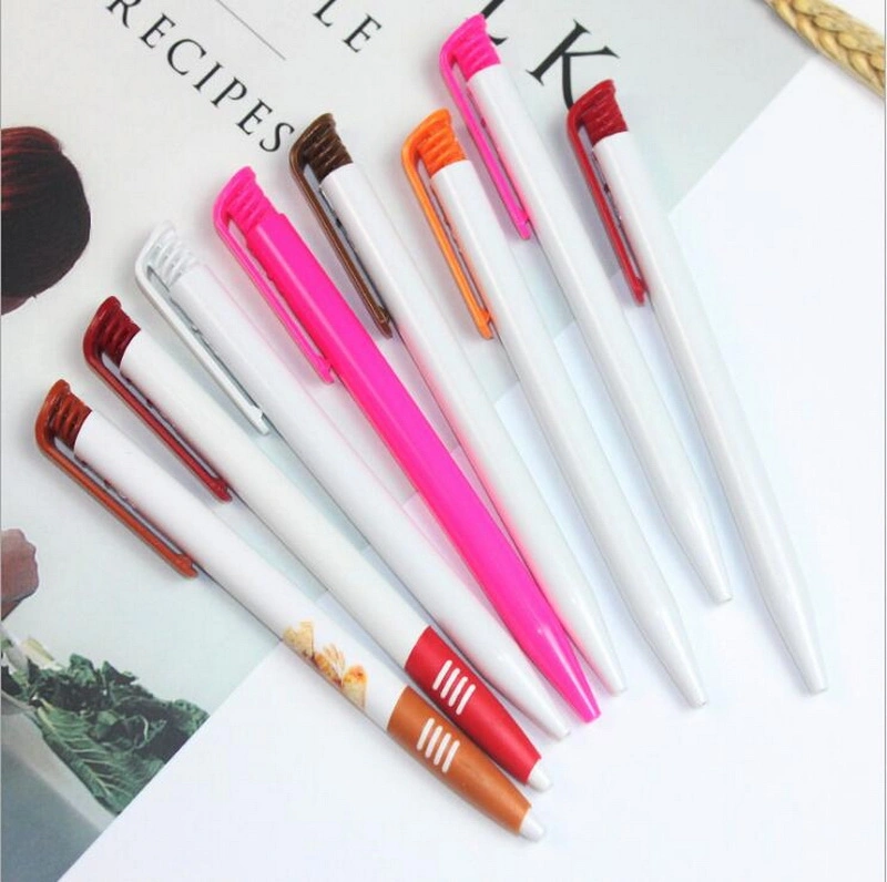 Best and Cheap Wholesale/Supplier White and Twist Personalized Ballpoint Pen with Custom Logo