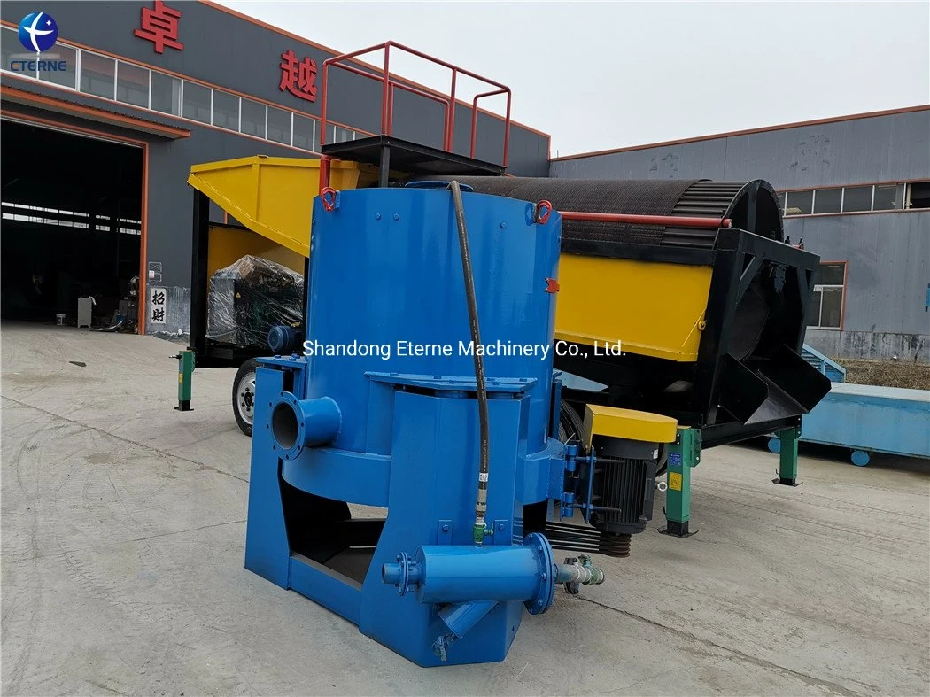 Portable Mobile Diesel Generator Trommel Screen Price for Gold Washing Plant