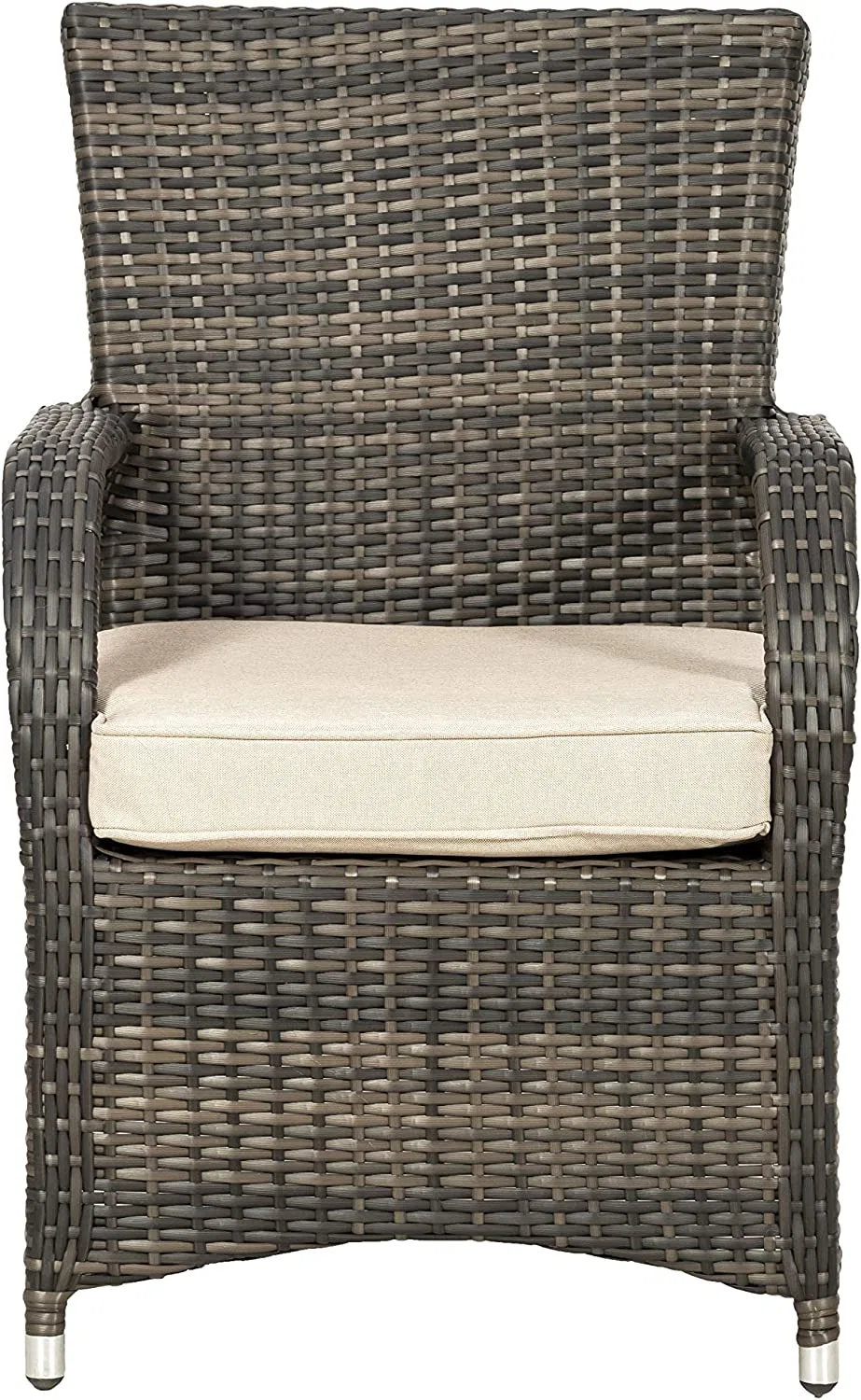 Outdoor Patio Wicker Rattan Garden Furniture 6 Seater Rectangle Table Furniture Set