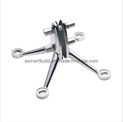 L250A Series Stainless Steel 316 Spider Fitting Glass Hardware for Point-Fixed Glass Curtain Wall