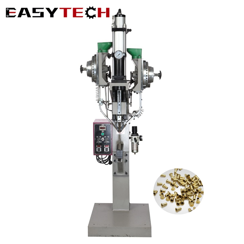 Automatic Shoes Eyelet Clothes Hanger Hook Making Riveting Machine