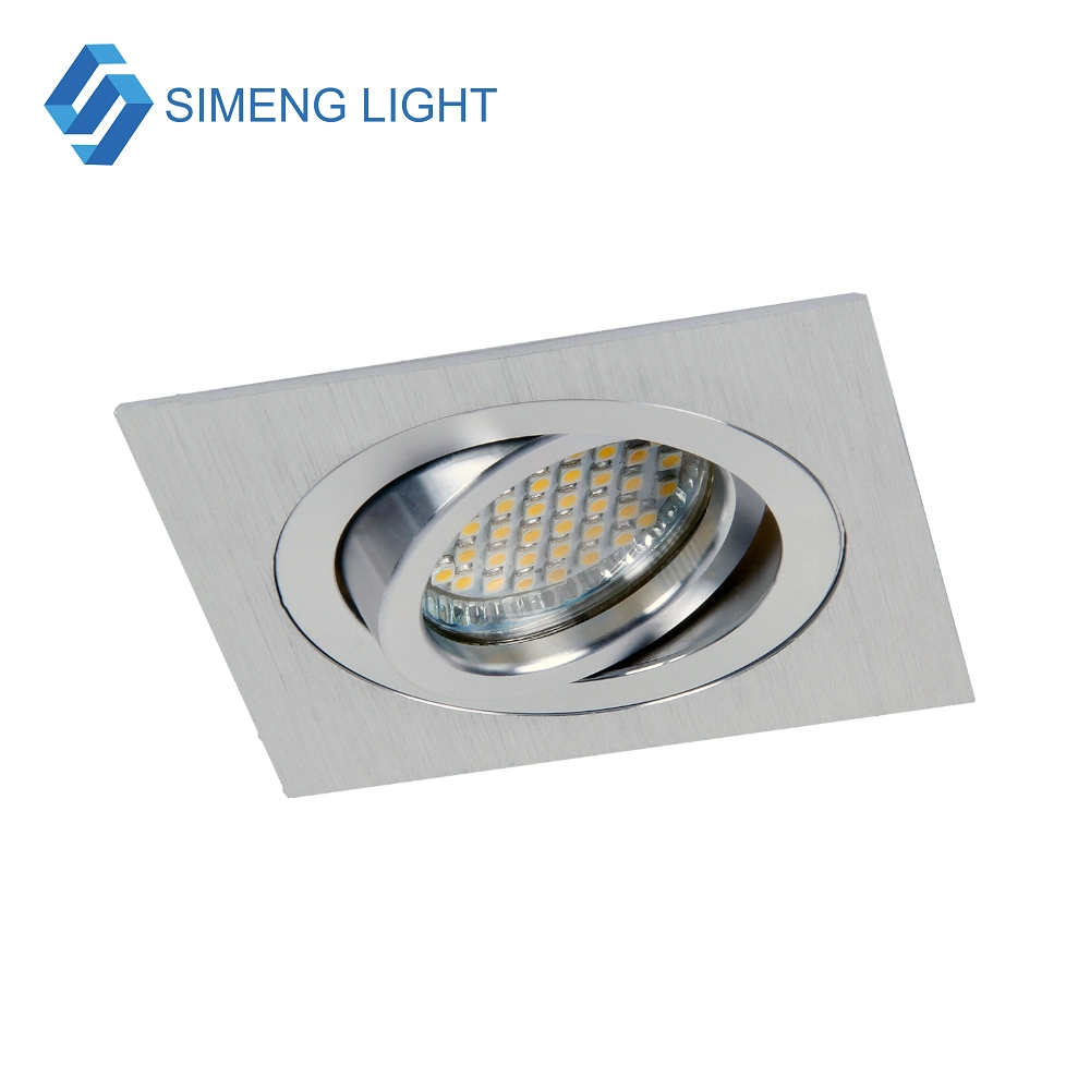 GU10 MR16 Gu5.3 IP54 Spot Light Fixture Cutout 83mm 90mm 8W Recessed COB LED Downlight Antiglare Home Dimmable LED 7W Down Light