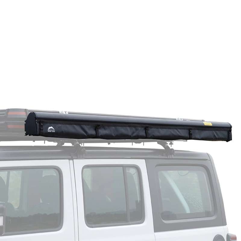 Outdoor 4WD Rectangle Extendable Hard Shell Car Side Awning